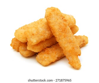 Fish Stick Isolated On White