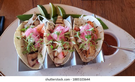 Fish Tacos In Hawaii, USA