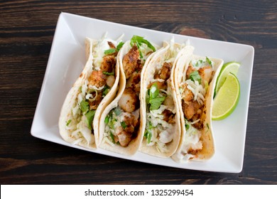 Fish Tacos With Lime Crema