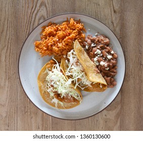 Fish Tacos With Rice And Beans