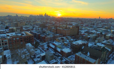 Fish town sunset - Powered by Shutterstock