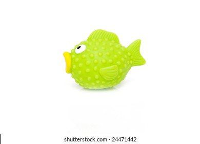 Fish Toy Isolated On White