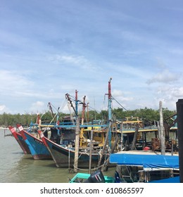 Fish Village Sungai Burung Perak Malaysia Stock Photo 610865597 ...