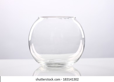 Fishbowl, Vase, Glass