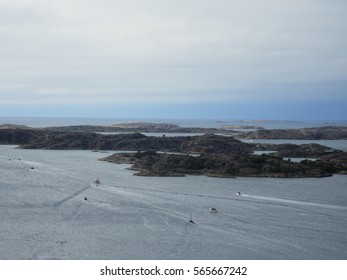 Fisher Boats At The Swedish West Coast