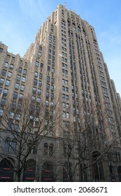 The Fisher Building In Detroit As Seen From The Street