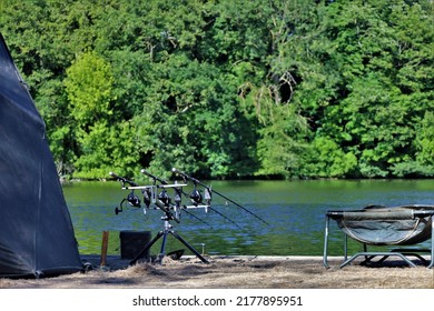 Fisherman Camp Ground On Riverside