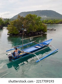 Fisherman Going To Fish, Morotai, North Maluku, Indonesia, 18 October 2022