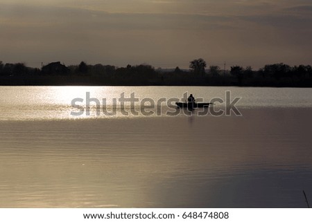 Similar – Foto Bild Fischerboot auf dem Shannon River in Irland