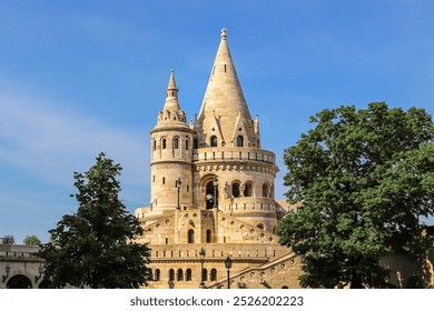 Fisherman's Bastion in Budapest, Hungary – Neo-Gothic Architecture - Powered by Shutterstock