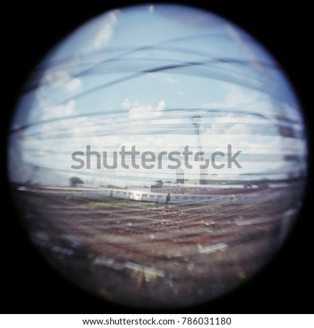 fisheye trains multiple exposure