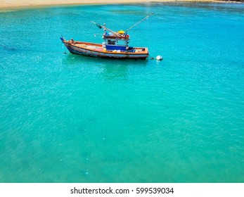 fishing boat - Shutterstock ID 599539034