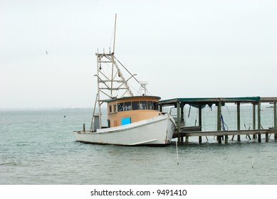 Fishing Boat In Corpus Christi, Texas