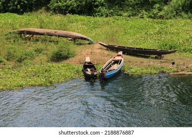 Fishing Boat At The Kaptai Lake.