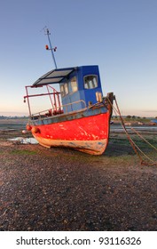 Fishing Boat On The Exe Estuary