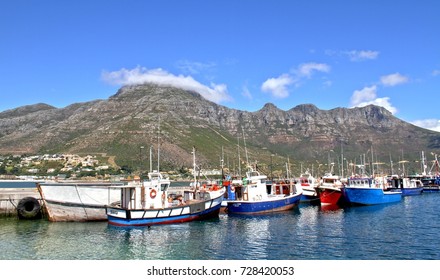 Fishing Boats In Hout Bay Harbour
