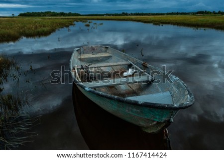 Boot auf der Ostsee schön