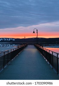 Fishing Dock On Lake Superior