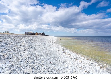 Fishing Huts In Fårö Gotland Helgumannens Fiskeläge