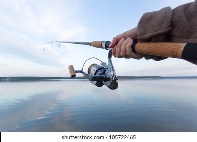 Fishing, Fishing In A Lake,