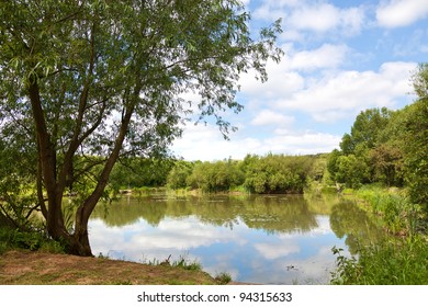 Fishing Lake In Yorkshire,uk