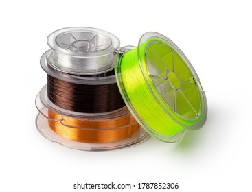 Fishing Line Isolated On White Background