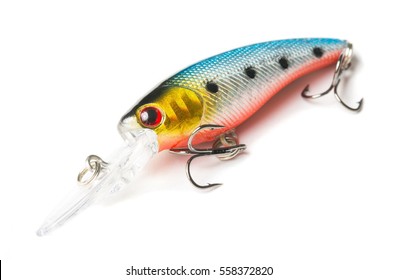 Fishing Lure Isolated On White