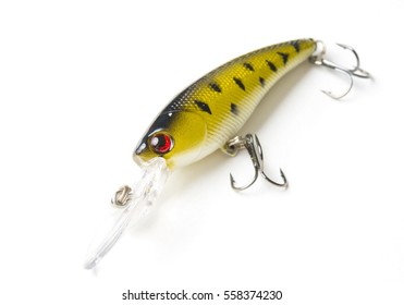 Fishing Lure Isolated On White