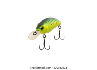 Fishing Lure Isolated On White Background.