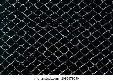 Fishing Net On Water Background