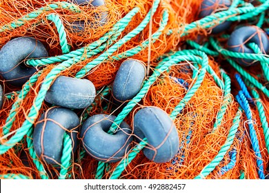 Fishing nets and fishing - Shutterstock ID 492882457