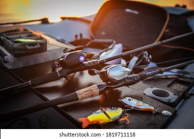 Fishing Object Background. Big Game Fishing Reel.