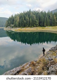 Fishing On Black Lake, Montenegro