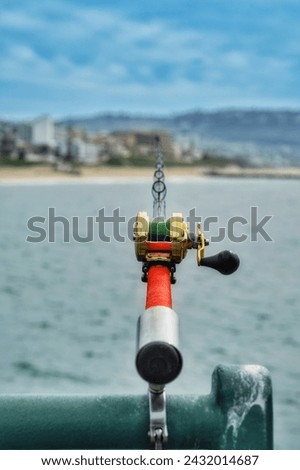 Fishing on Redondo Beach Pier (fishing gear)