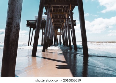 The Fishing Pier And Boardwalk Of Ocean City, NJ