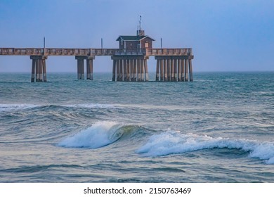 Fishing Pier Near Nags Head, North Carolina