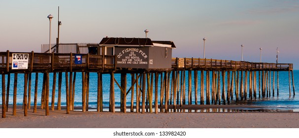 The Fishing Pier At Ocean City, Maryland