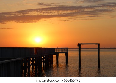 Fishing Pier Sunset 