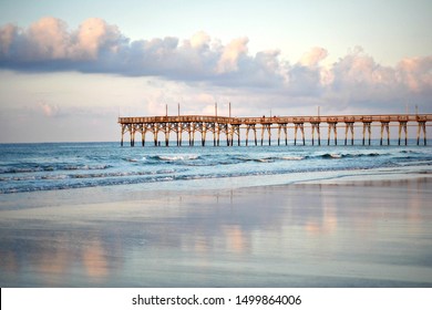 Fishing Pier At Sunset Beach NC