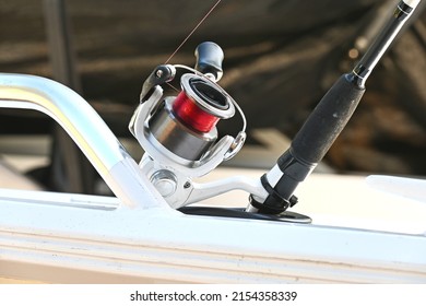 fishing rod phone holder