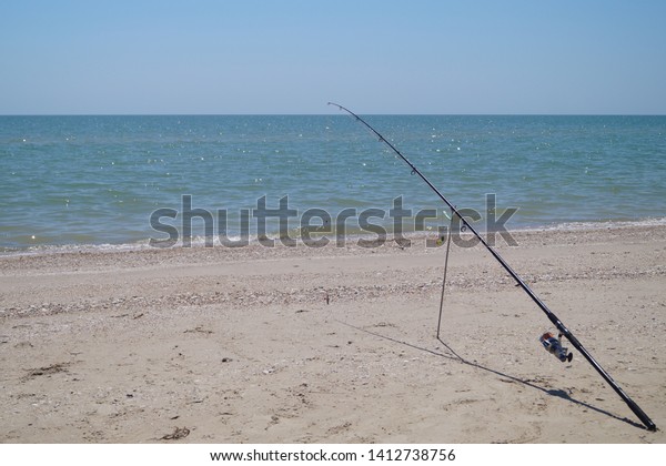 beach fishing rod