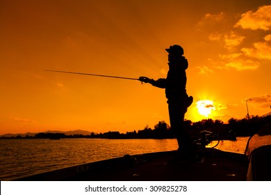 Fishing Sunset