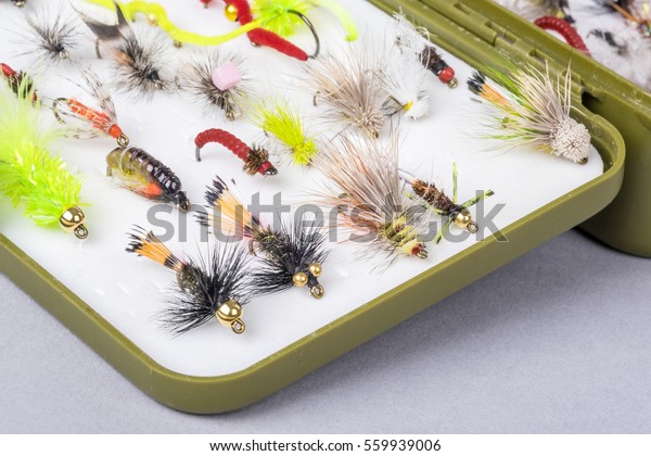 filled tackle box