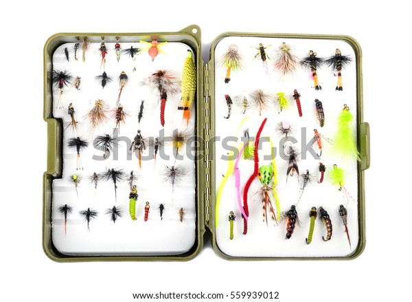 filled tackle box