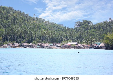 Fishing Village In Surigao Del Sur, Philippines.