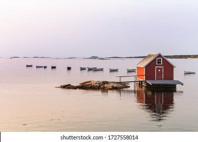 The fishing village of Tilting, Fogo Island, Newfoundland and Labrador, Canada