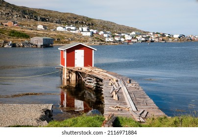 Fishing wharf at Fogo, Newfoundland and Labrador