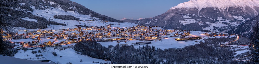 Fiss Panorama during blue hour - Powered by Shutterstock