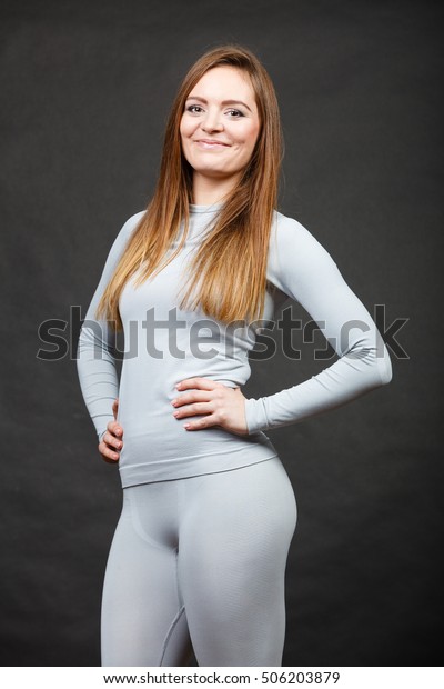 Fit Fitness Slim Woman Wearing Hot Stock Photo 506203879 | Shutterstock