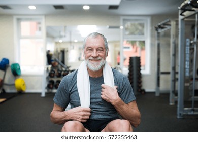 Fit senior man resting after working out. - Powered by Shutterstock